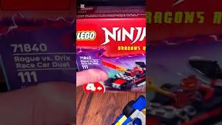 LEGO NINJAGO Rogue vs. Drix Race Car Duel  - 71840 Unboxing #legoninjago #lego #ninjago #legocars