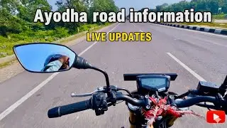 Purvanchal expressway exit point to Ayodhya road information @Ayodhya @purvanchal