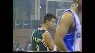 SKOPJE ASVEL EUROCOUPE 1997 5eme journée 21 OCT 1997