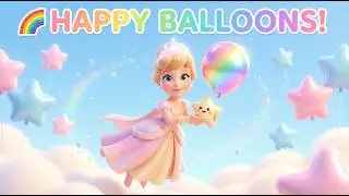 🌈 Cinderella and the Shiny Star Balloons | Kids Fairy Tale