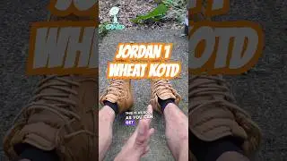 Jordan 1 High Wheat for KOTD #sneakers #kotd #kicksoftheday #shoes #jordan #jordan1 #wheat