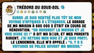 Rentré Plus Tôt De Mon Voyage D'affaires, Le Garage De Ma Maison À 880k$ Était En Travaux.