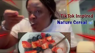TikTok Inspired Nature Cereal 🥣 Hit or Miss 🤔 @CuzzoAB @ItsWannie @KCConnection #TikTokInspired