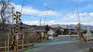 【更新後】上田電鉄別所線　八木沢踏切