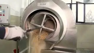 Pistachios Rotary Type Roasting Machine