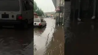 Today floods in Peshawar sadar main bazaar
