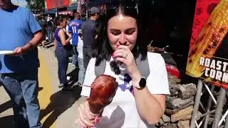 Taste Test: BritsTry State Fair Food for the First Time