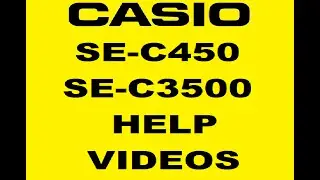casio se c450 how to setup and use multi clerk interrupt - pub setup