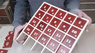 Installing Advent Calendar Doors