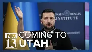 Ukrainian President Volodymyr Zelenskyy to speak in Salt Lake City