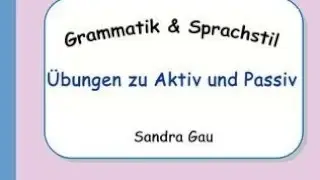 Aktiv/passiv Satz اسهل طريقة لتعلم :