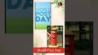 World Post Day Status Video/World Postal Day /Post Day status Video 2021/#worldpostday