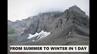 From summer to winter in 1 day: hiking in the Swiss Alps