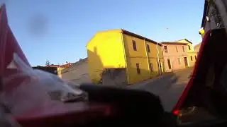 Honda Dominator in Sardegna - Entering Parteolla