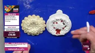 Отложенные телепередачи | Урок по украшению рождественского торта с помощью формочек @hobbycraft ...