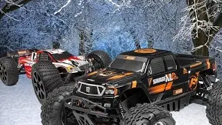 Monster truck Savage XL & Truggy Trophy Flux - DRIVE! RC-Action