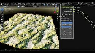 (Blender) Mixer Height Blend on Blender for masking/Blending Texture  (Link Download)