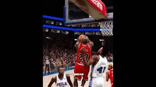 MICHAEL JORDAN SLAM DUNK / NBA2K25 / ULTRA GRAPHICS PC / LIGHTING MOD #nba2k26 #2kcommunity
