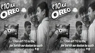 Oreo sirf ₹10 ka tha, par barish aur doston ke saath moment priceless 🌧️😄 #comedylovervlog #vlog 