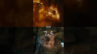 Balrog 🔥 vs Radagast 🍂 1/32 #lordoftherings #lotr #vs #debate #balrog #radagast #shorts #short #folk