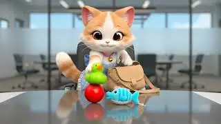cat vlog mama cat cathy goes to supermarket with cute kittens 42