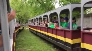 Detroit Zoo Train Ride 05-21-16