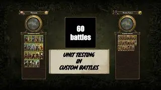 Unit Testing in Custom Battles The Empire vs Warriors of Chaos O-S
