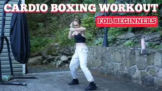 CARDIO BOXING WORKOUT for Beginners (No Equipment Needed) 