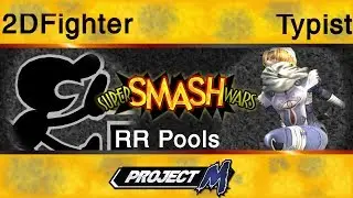 Super Smash Wars Pools - 2DFighter (GnW) vs Typist (Sheik, Ness)