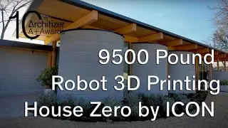 Watch a Timelapse of a 9500 Pound Robot 3D Printing ICON's House Zero