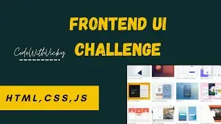 Forntend UI Challenge || Code With Vicky || #Shorts