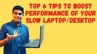 Make Your Slow Laptop/Computer Faster !
