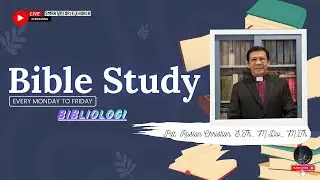 BIBLE STUDY (BIBLIOLOGI) | Part 1 | 29 DESEMBER 2025 | Pdt. Ruslan Christian, S.Th., M.Div., M.Th.