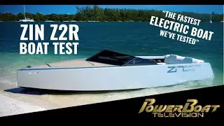Zin Z2R High Performance Electric Boat made of carbon fibre | Review