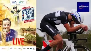 ПРЯМАЯ гонка на время Чемпионат Франции будущих юниоров 2020!