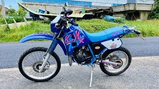 Daily Commute Ride - Kawasaki KMX 125 POV UK