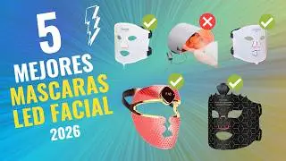 🚨 &iexcl;NO COMPRES una M&Aacute;SCARA LED sin ver ESTO! 😱✨ Las 5 MEJORES de 2026 a PRECIOS INCRE&Iacute;BLES 🔥