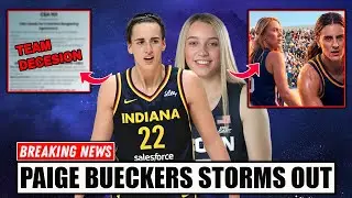 Paige Bueckers STORMS OUT As Caitlin Clark EMBARRASSES Team USA