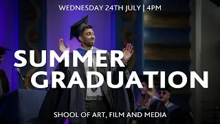 4pm | The School of Art, Film and Media | Bath Spa University Graduation | July 2024