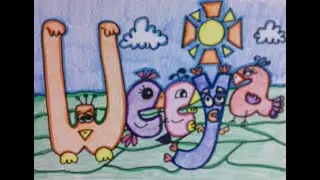 Drawing Bubble Letters Step 4  Turn In