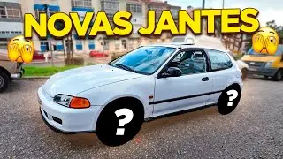 NOVAS JANTES DO MEU HONDA EG !!! FICOU UM ESTRONDO !!!💥 | DIDITV