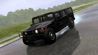 Forza Motorsport 6 Hummer H1 Alpha D400 2006 @ Top Gear outer loop heavy weather