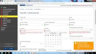 Erasmus+: Youth Key Action 1 Application tutorial  - Activity flow 2, Youth Exchange