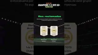 PLAYER PICK TOTS LA LIGA 93+ - EA FC 25 - OBJETIVO CHAMPIONS 🥅⚽ #SHORTS #PICK #EAFC25 #TOTS
