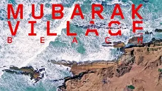 MUBARAK VILLAGE BEACH | AERIAL VIEW CINEMATIC | BALOCHISTAN PAKISTAN