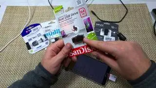 Samsung Galaxy Note 5 USB OTG On the Go Memory Card adapters & thumb drives