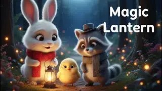 Luna, Pip & Rory find a magic lantern! 🌙✨ #MoonlitTales #KidsStory #BedtimeStory #KidsCartoon