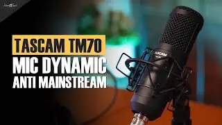 MIC DYNAMIC ANTI-MAINSTREAM COVER, VOICEOVER, PODCAST - TASCAM TM70 [] Review