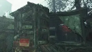 Fallout 4 - Visitor Center, ruined shack