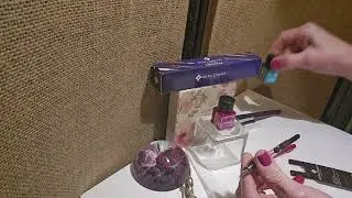 Using Schmidt Converter To Ink Up Pink Diplomat Magnum ✒️ with Pink Ink🪷! #diplomatmagnum #schmidt